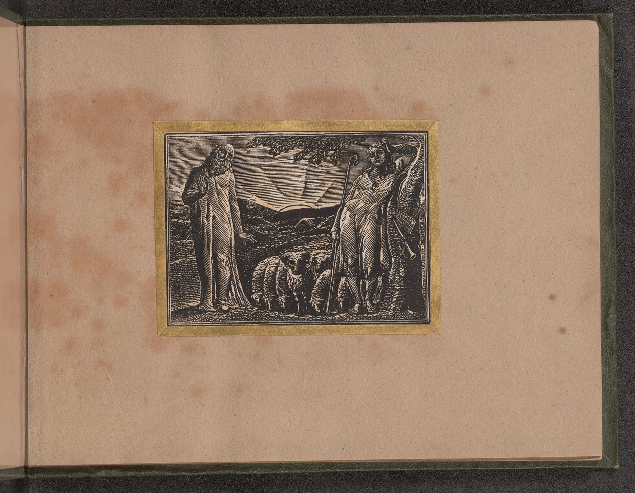 Thenot és Colinet, 1821. alkotó: William Blake