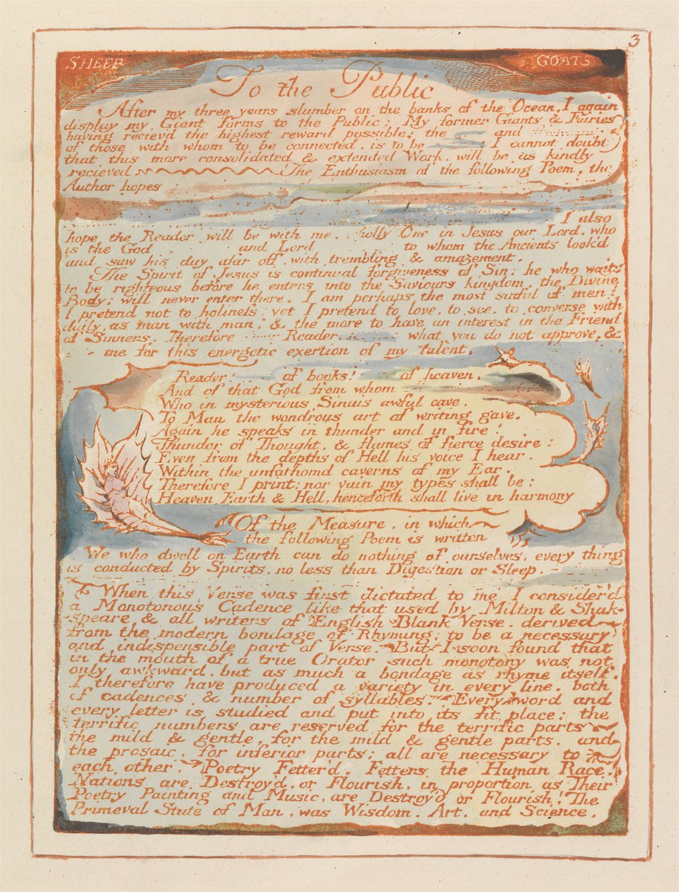 „A nyilvánosságnak...”, 3. lemez a „Jeruzsálemből” alkotó: William Blake
