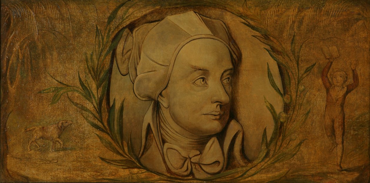 William Cowper (tempera on canvas) alkotó: William Blake