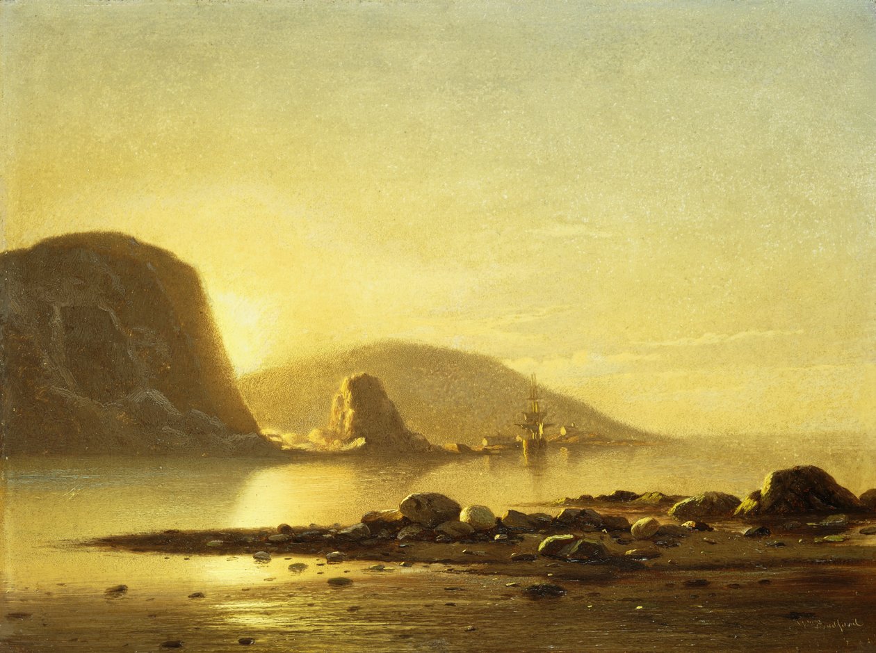 Sunrise Cove, alkotó: William Bradford