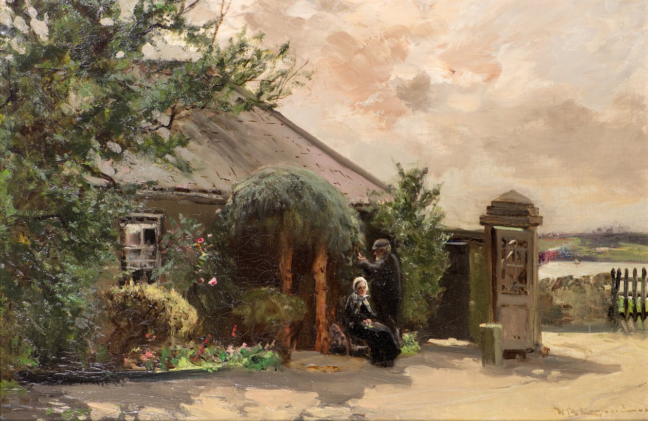 Balgay Lodge, Dundee (olaj, vászon) alkotó: William Bradley Lamond