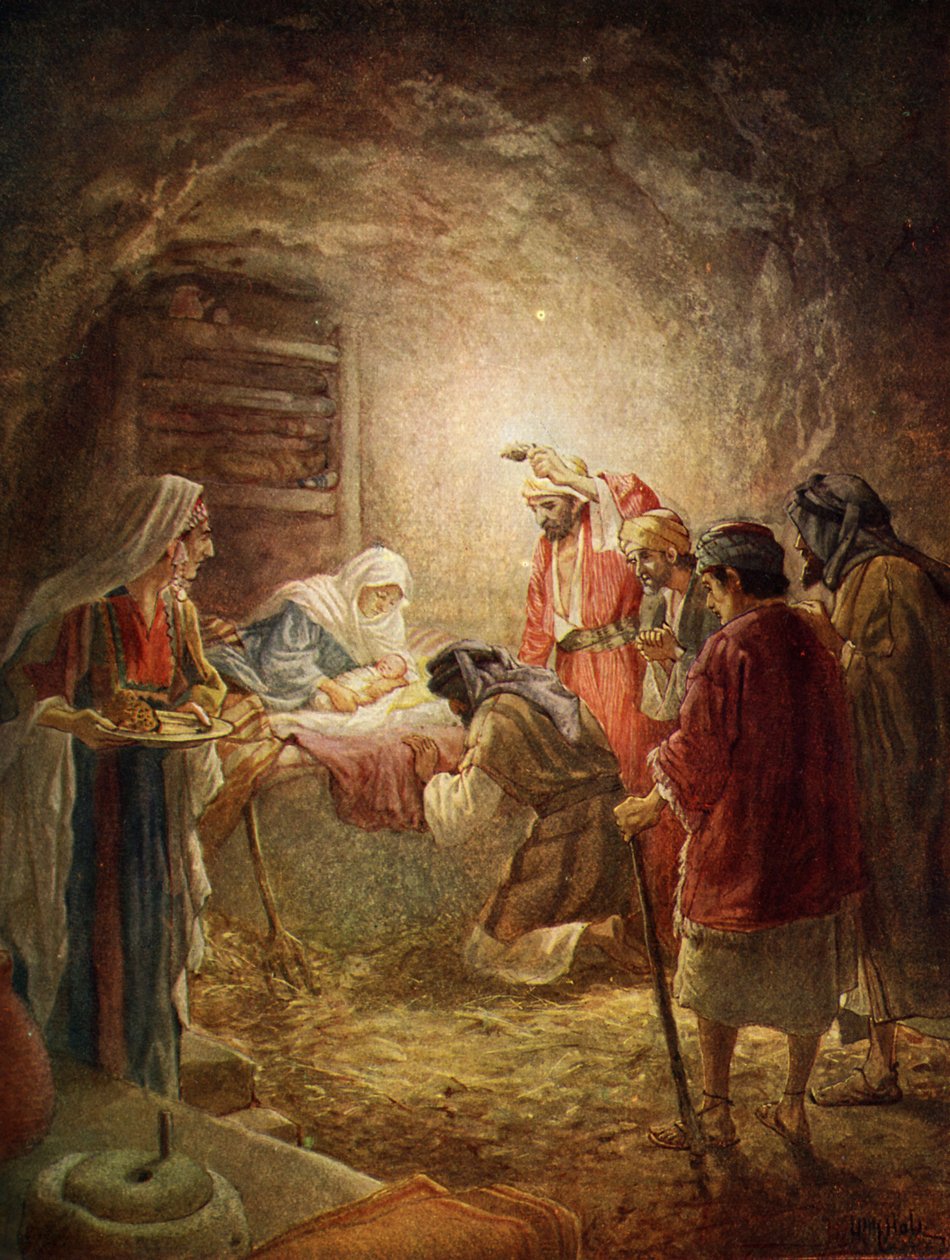 Születési jelenet - Biblia alkotó: William Brassey Hole