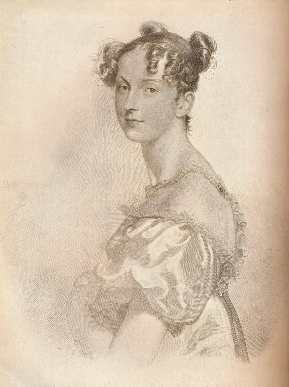 La Comtesse De Lieven, 1823 alkotó: William Bromley