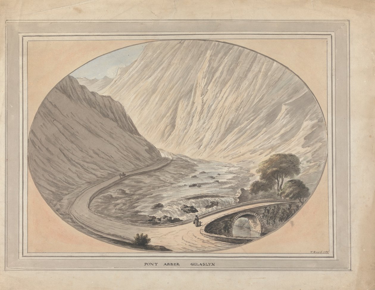 Pont Aber Glaslyn alkotó: William Burgess