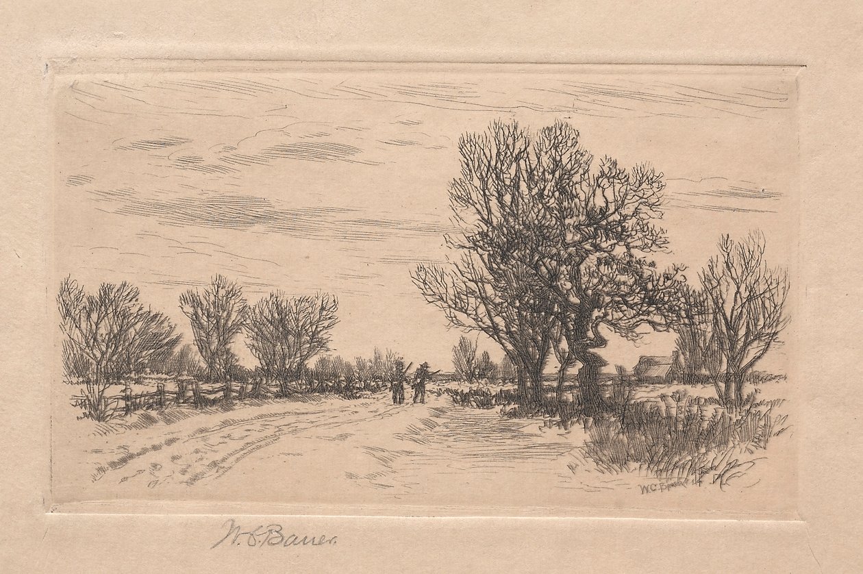 Tájkép alkotó: William C. Bauer