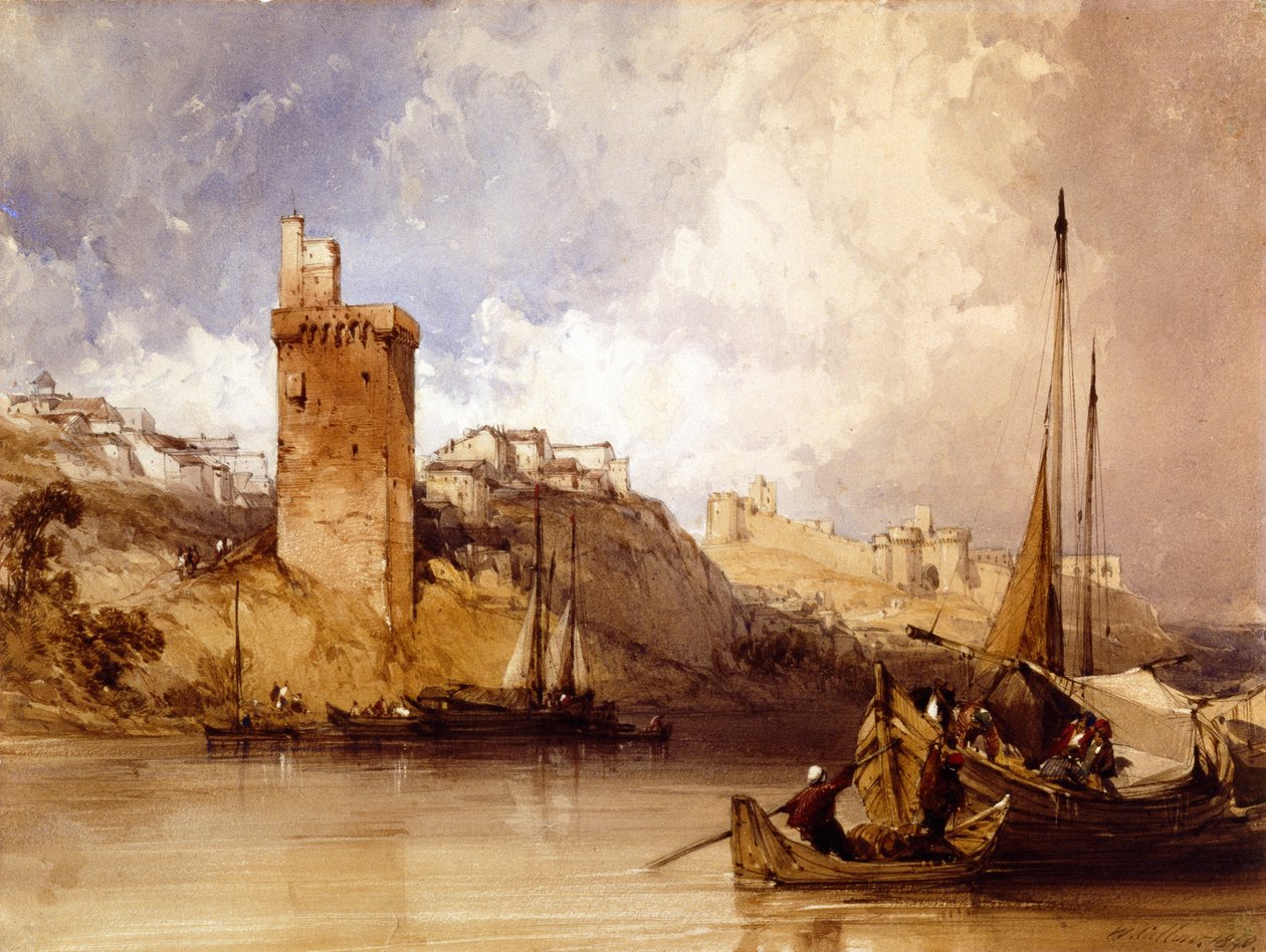 Villeneuve Les Avignon alkotó: William Callow