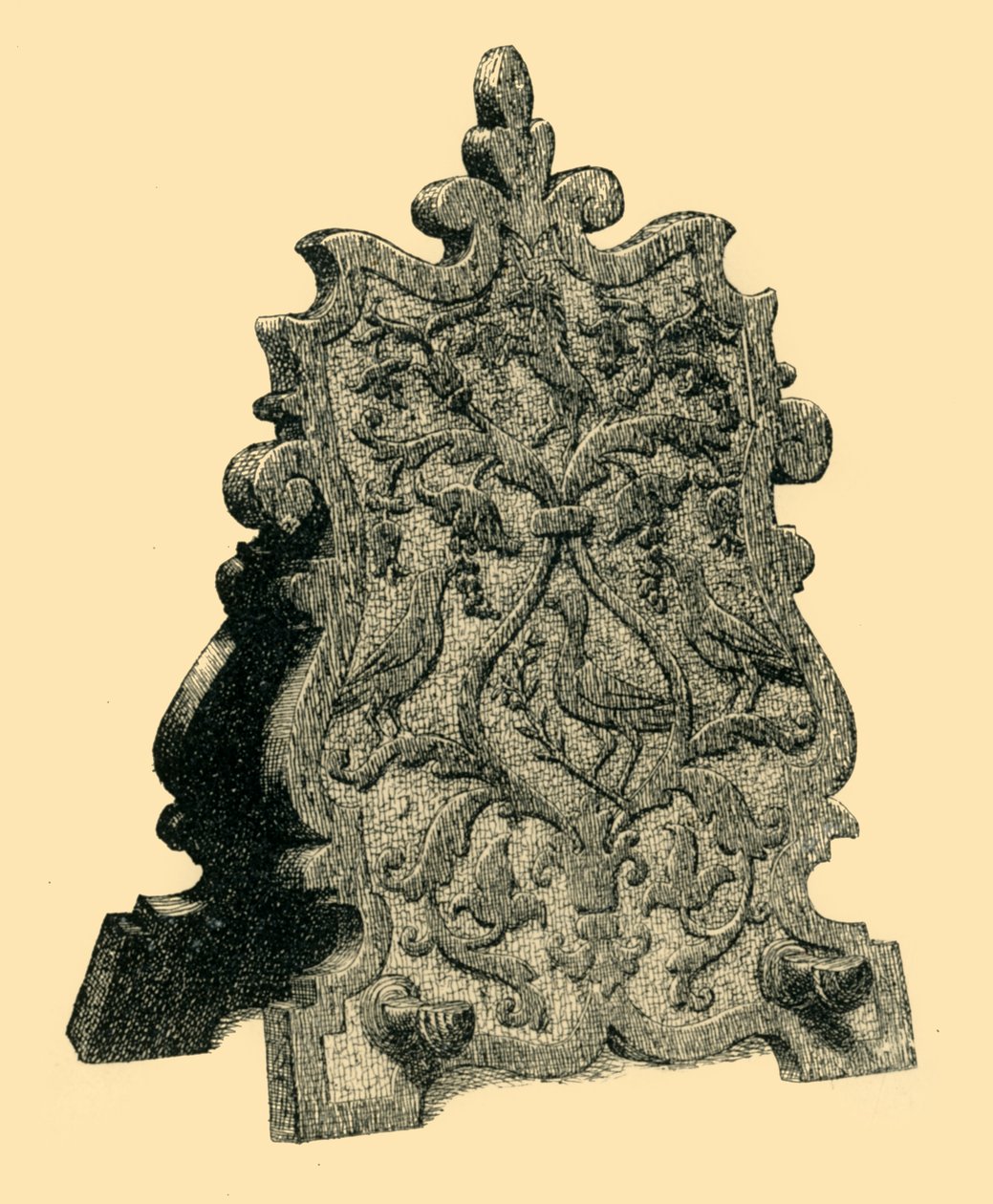 Bookrest, 1540-1580, 1881. alkotó: William Catley