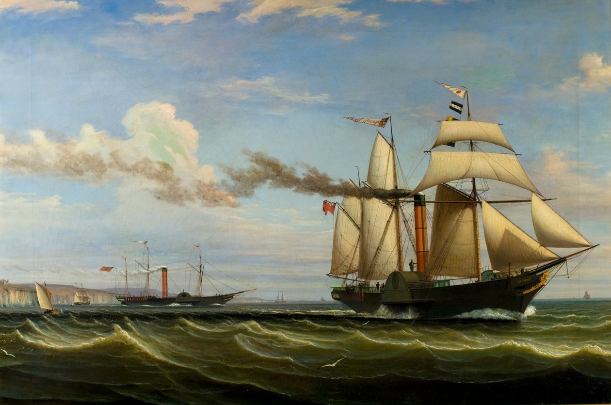 A Schooner "Dundee" alkotó: William Clark