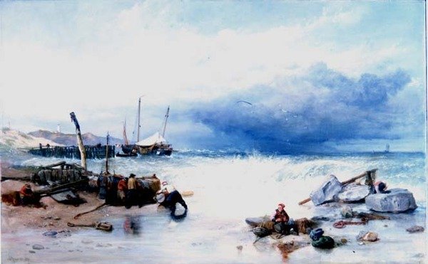 Bretagne parton alkotó: Clarkson Frederick Stanfield