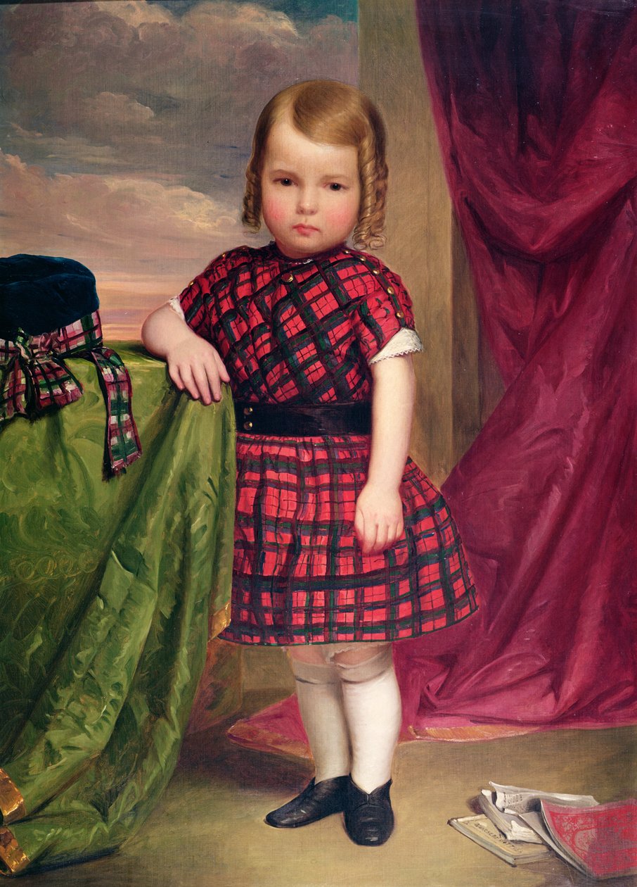 Skót lány alkotó: William Cogswell