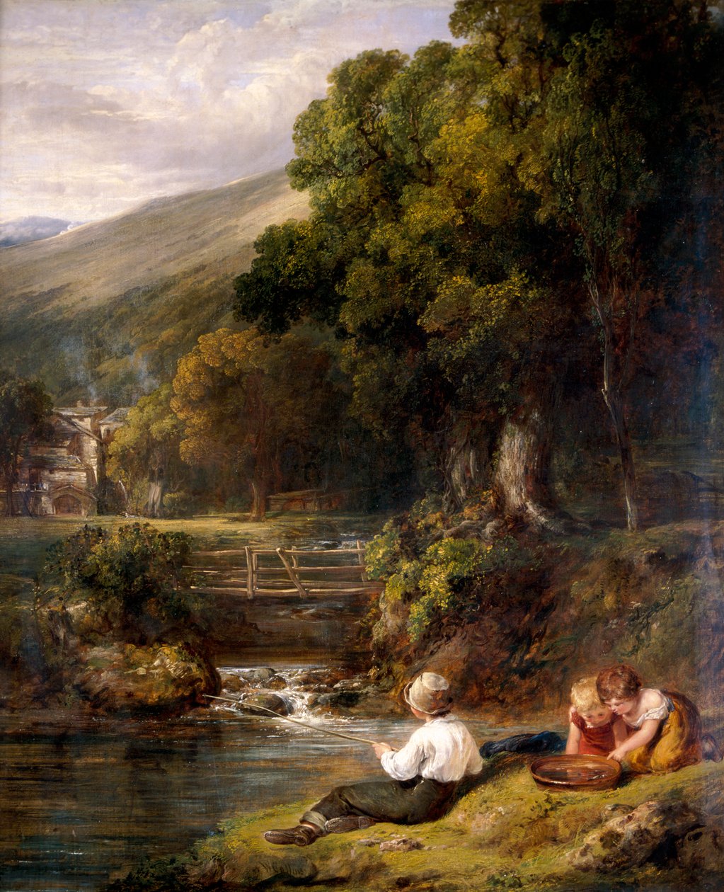 „Borrowdale”, Cumbria, 1821 alkotó: William Collins