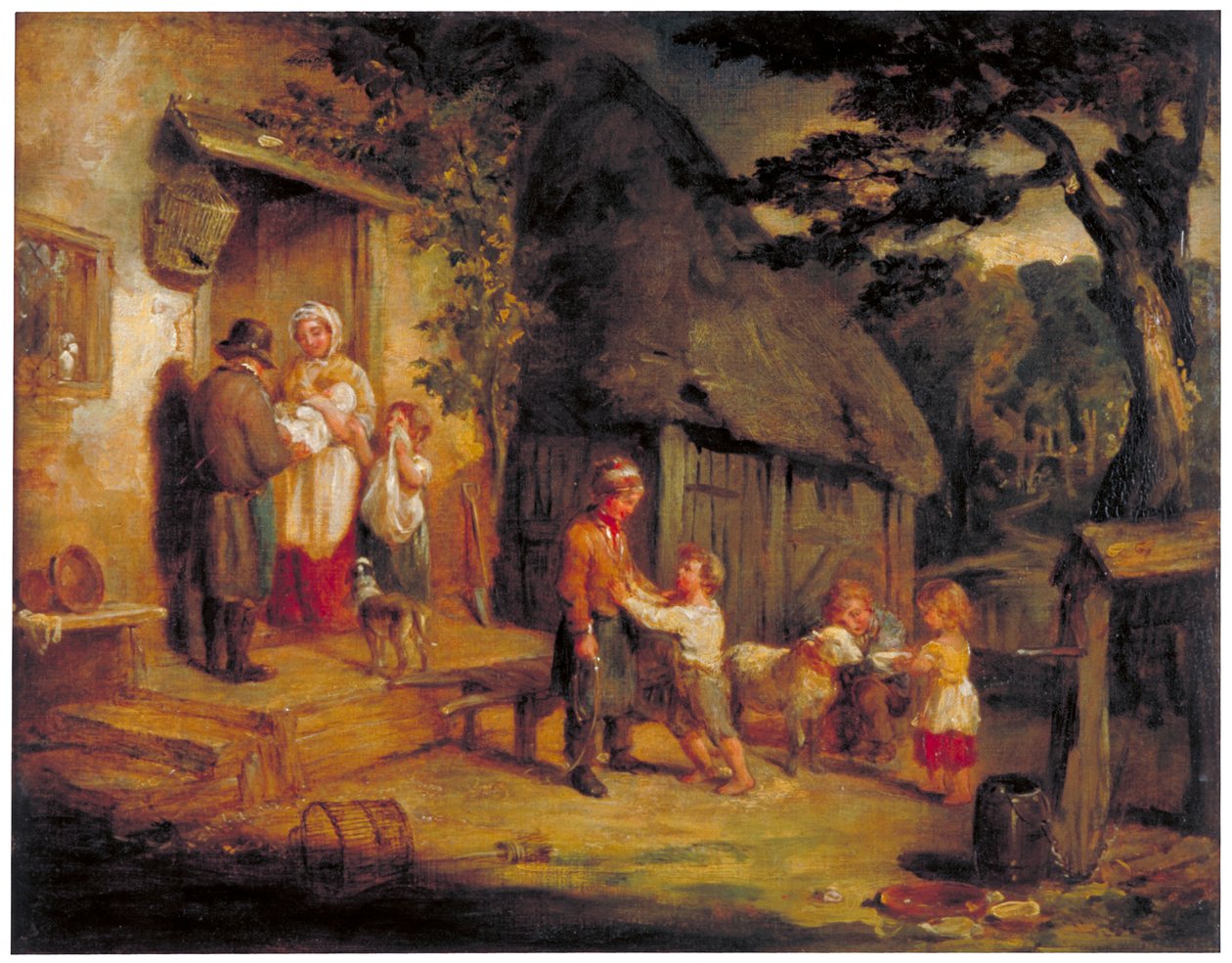 „A kisállat bárány”, 1813 alkotó: William Collins