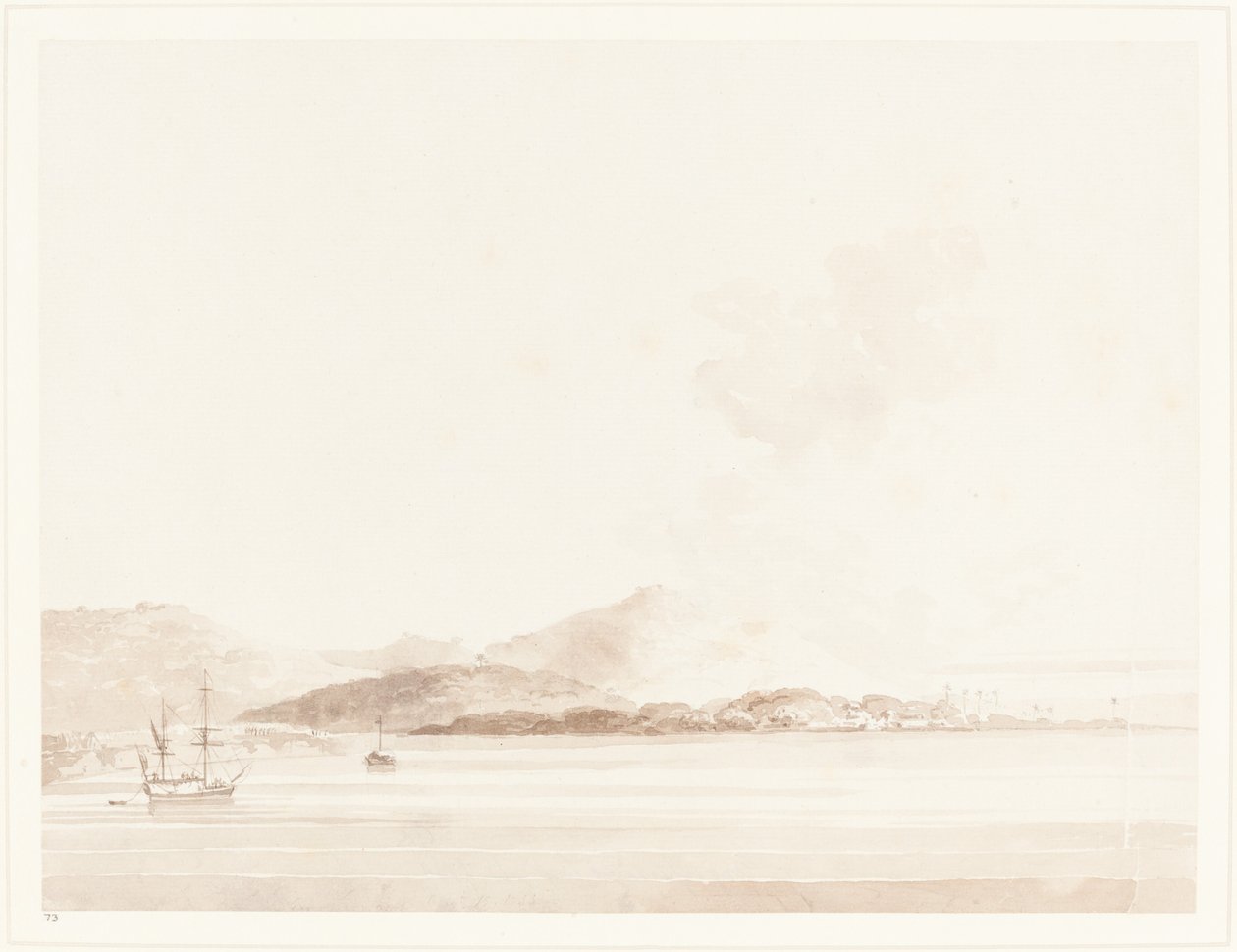 Egy kilátás Indiában alkotó: William Daniell