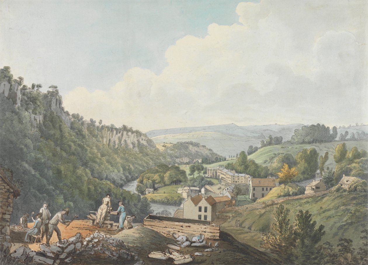 Matlock Baths, Derbyshire alkotó: William Day
