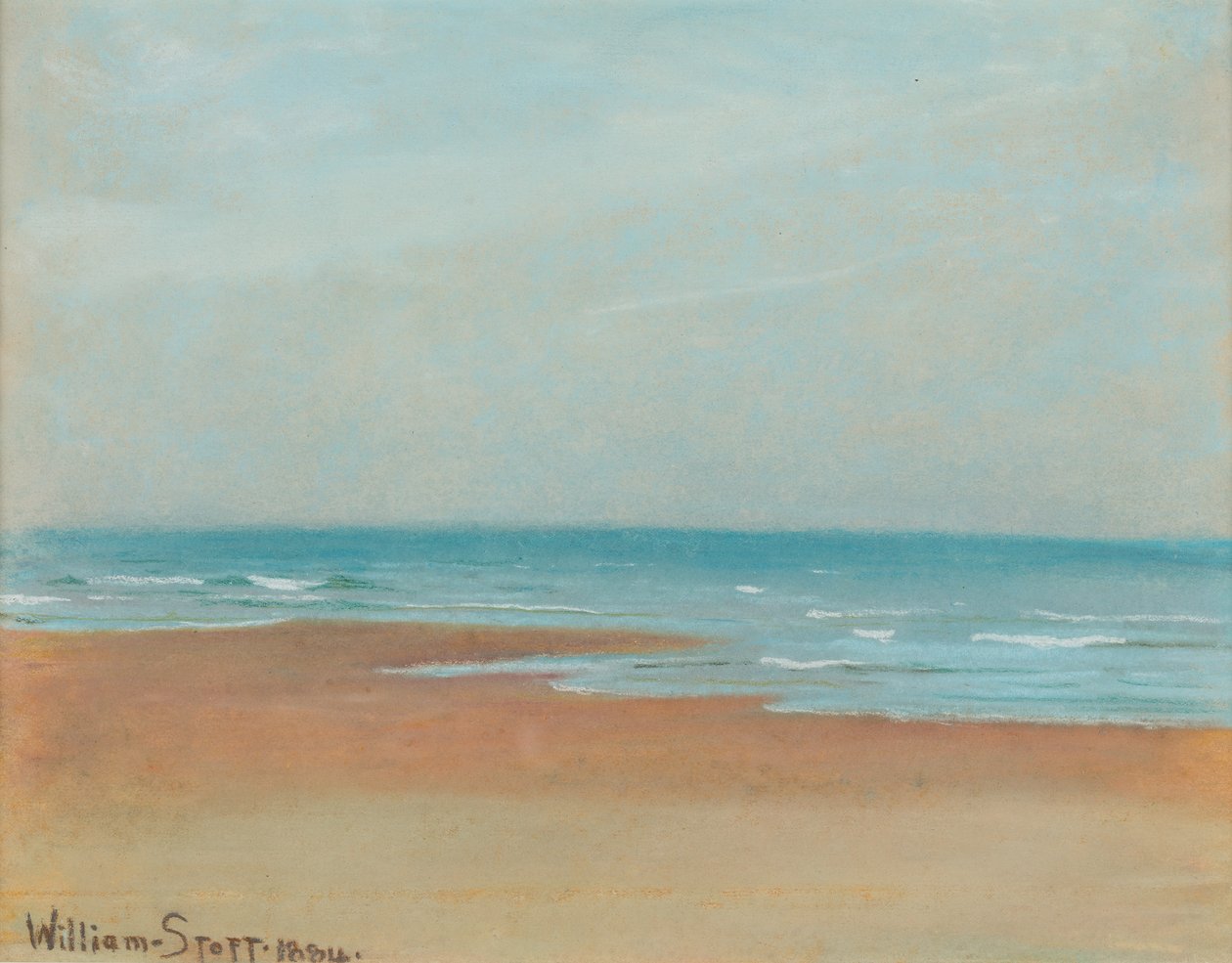 Tengeri táj, 1884 alkotó: William Edward Stott