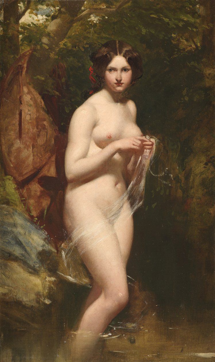 Fürdő akt alkotó: William Etty