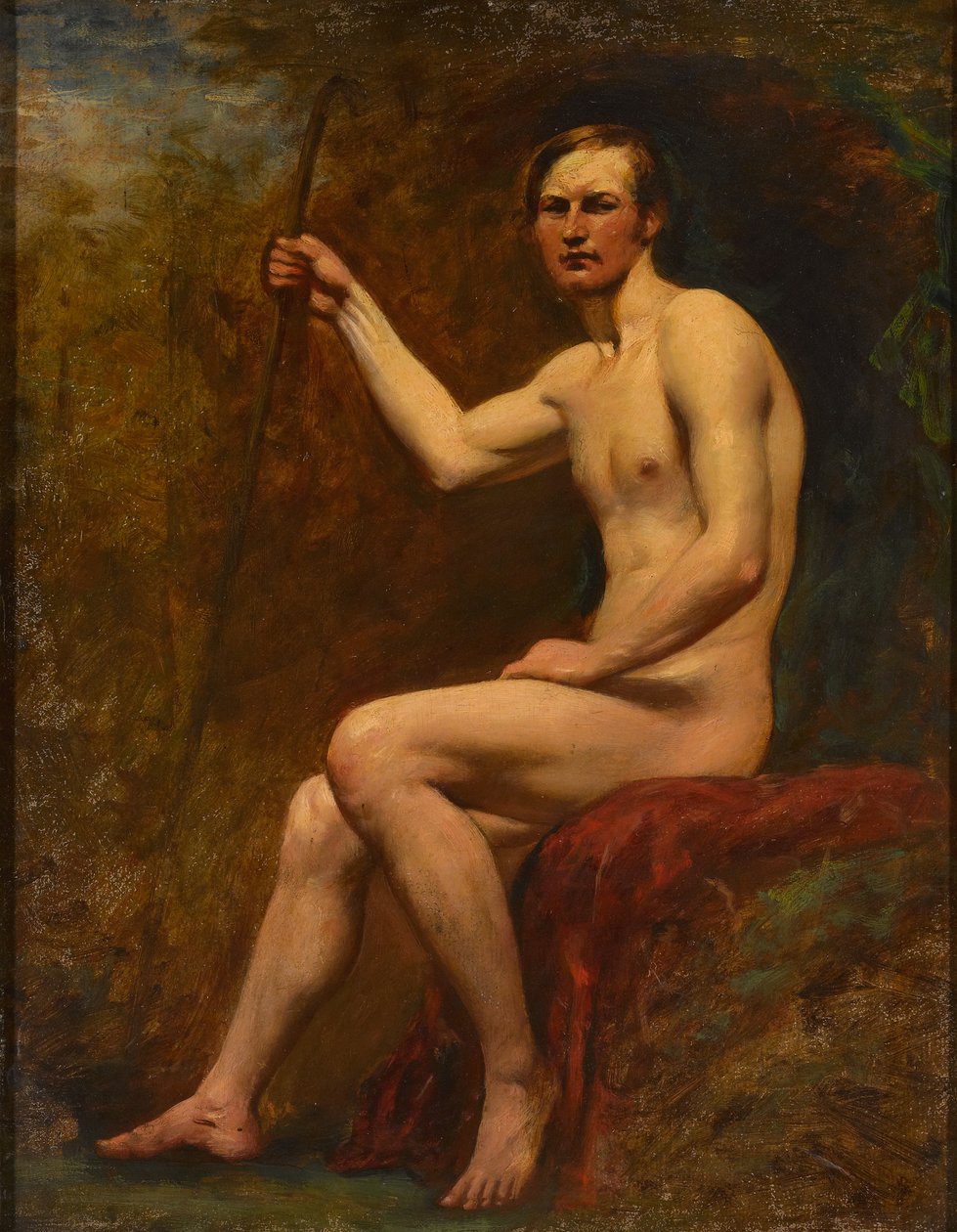 Higgins gárdista, 1830 körül (olaj a fedélzeten) alkotó: William Etty