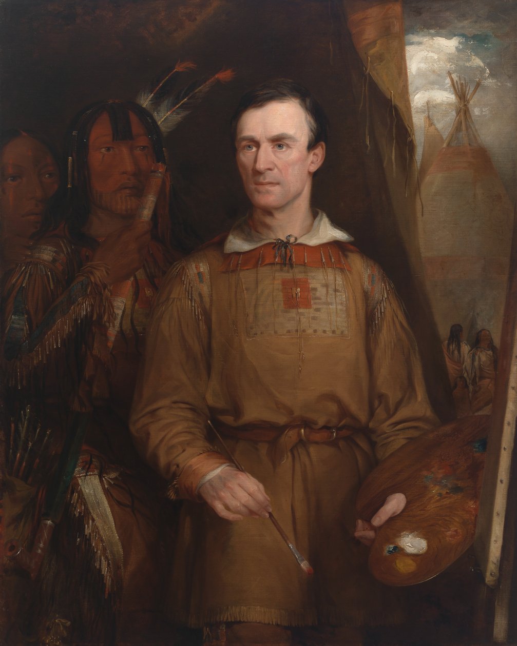 George Catlin, 1849. alkotó: William Fisk