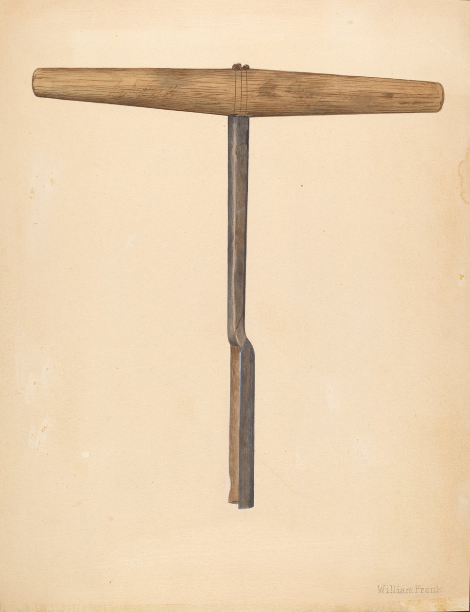 Kézzel készített csiga, c. 1942. alkotó: William Frank