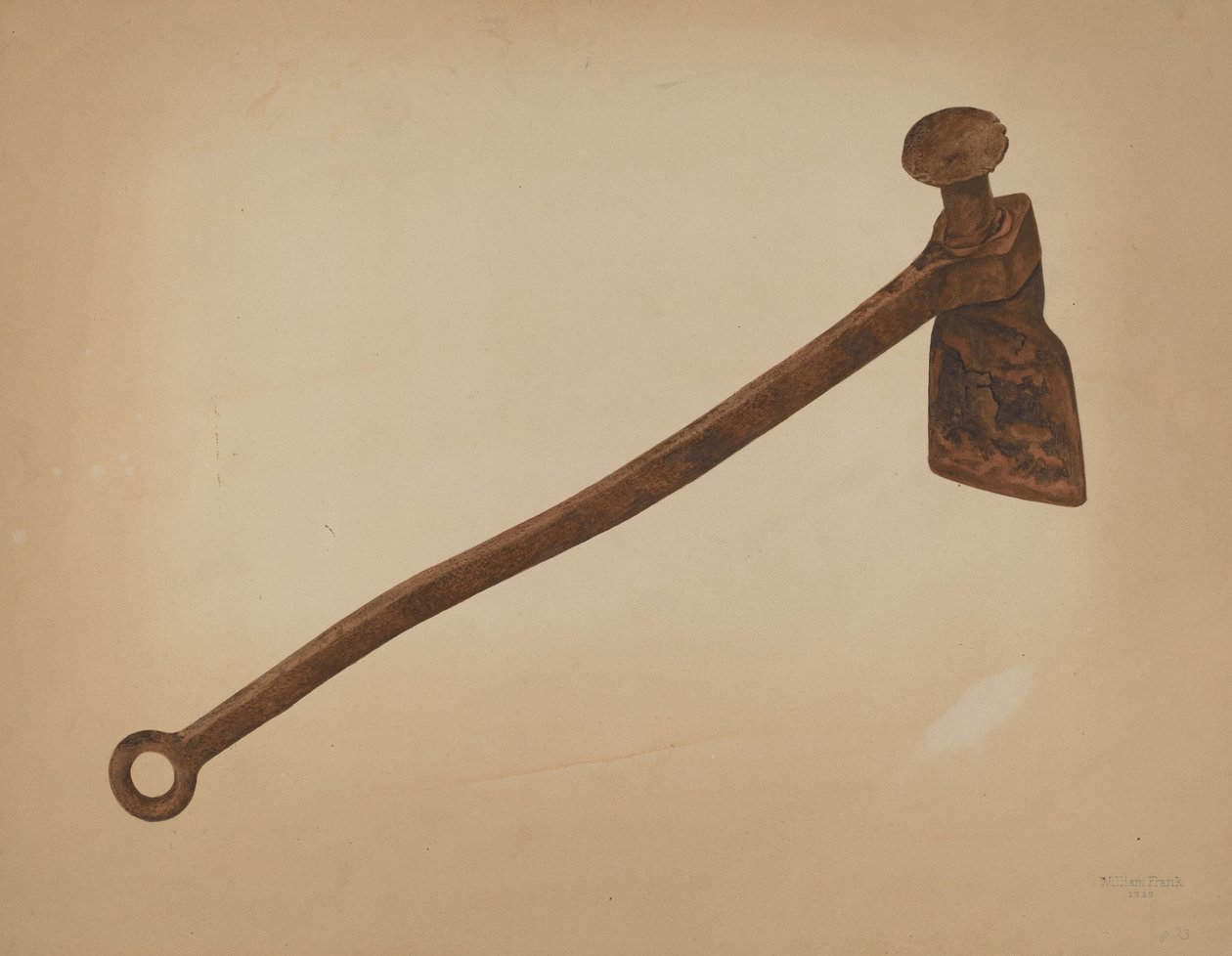 Hawsing Iron, 1939. alkotó: William Frank