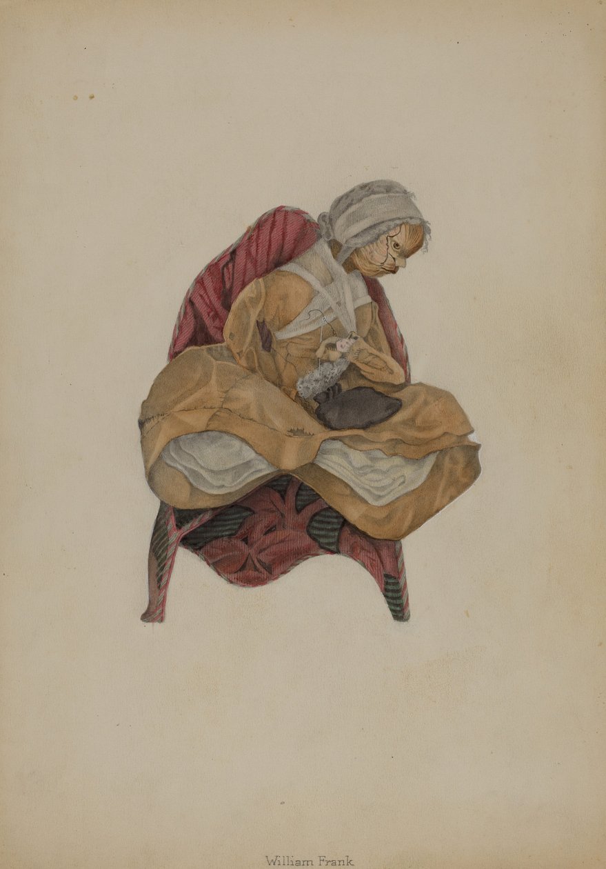 2. számú diófejű baba, 19351942. alkotó: William Frank