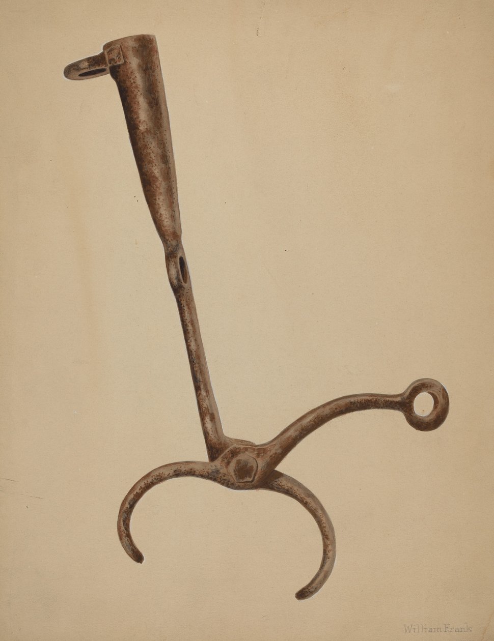 Snubber for Bull, c. 1942. alkotó: William Frank