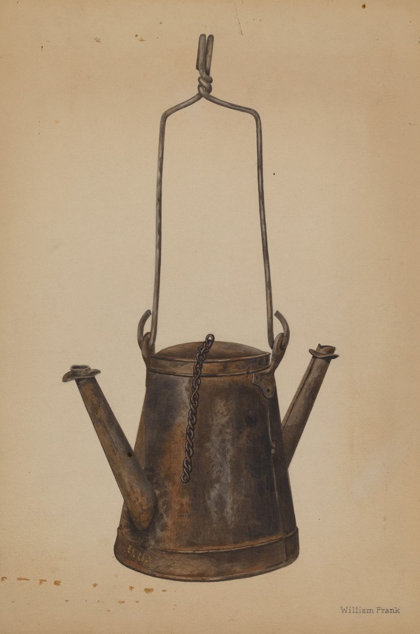 Két kiöntős fáklya, c. 1942. alkotó: William Frank