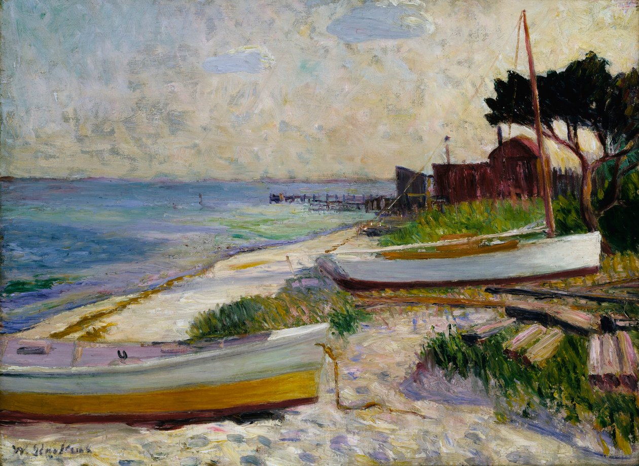 Strand jelenet alkotó: William Glackens