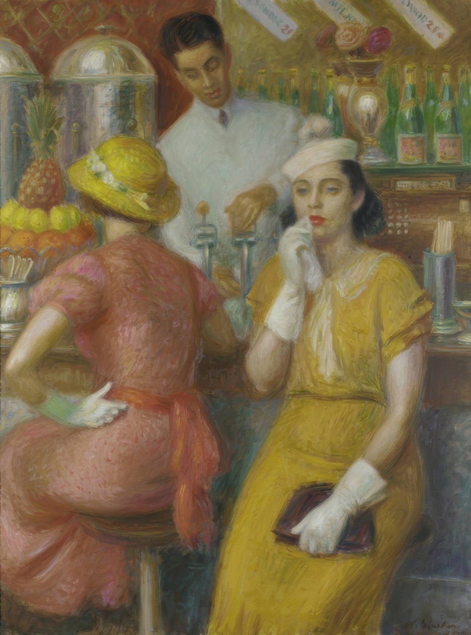 A szódakút alkotó: William Glackens