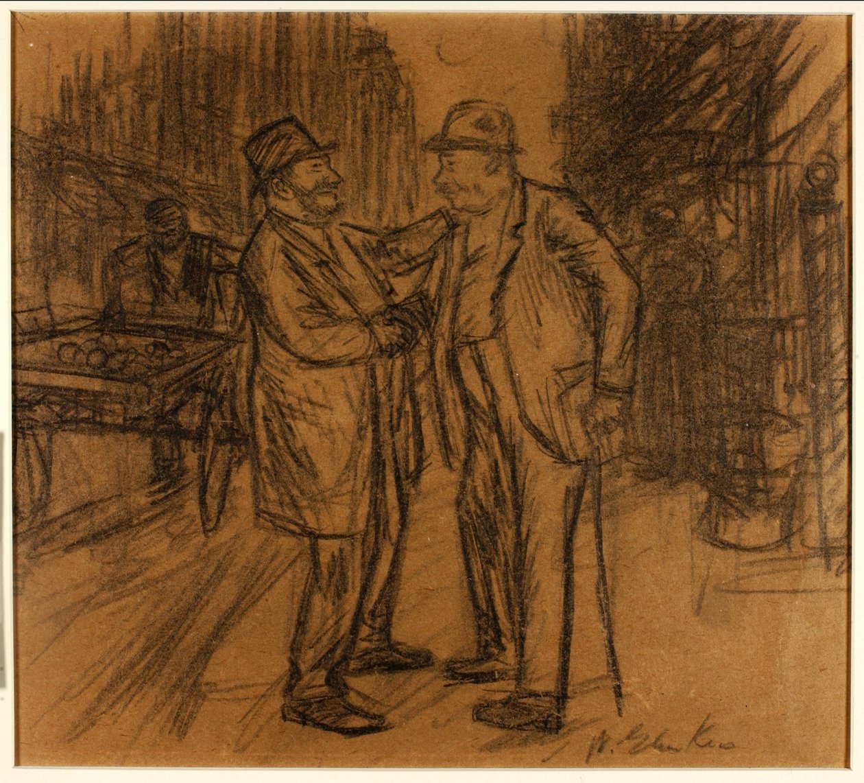 New York, East Side alkotó: William Glackens