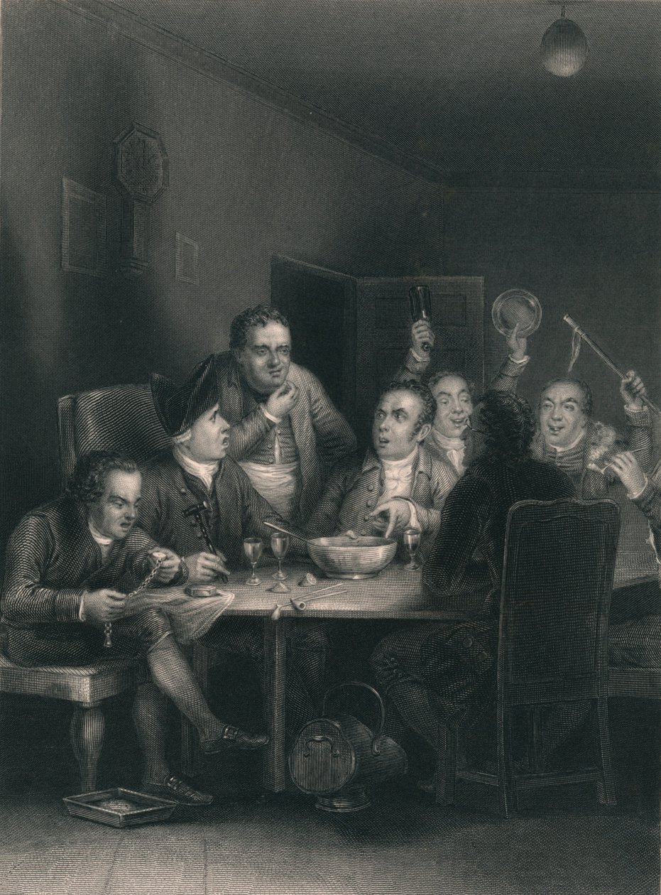 A klubbisták, 1860 alkotó: William Greatbach
