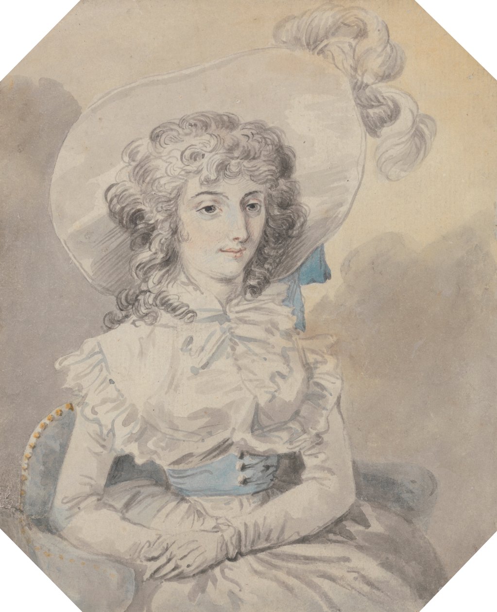 Charlotte Sandby kisasszony alkotó: William Hamilton