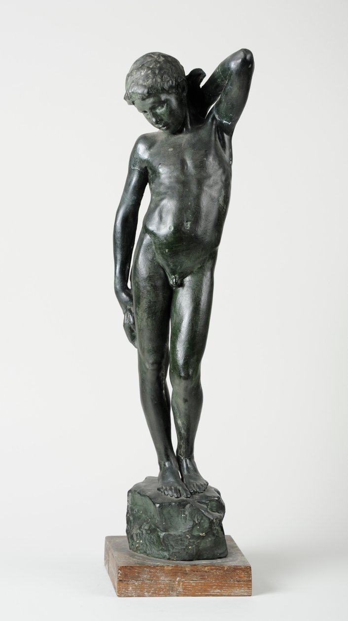 A fürdőző alkotó: William Hamo Thornycroft