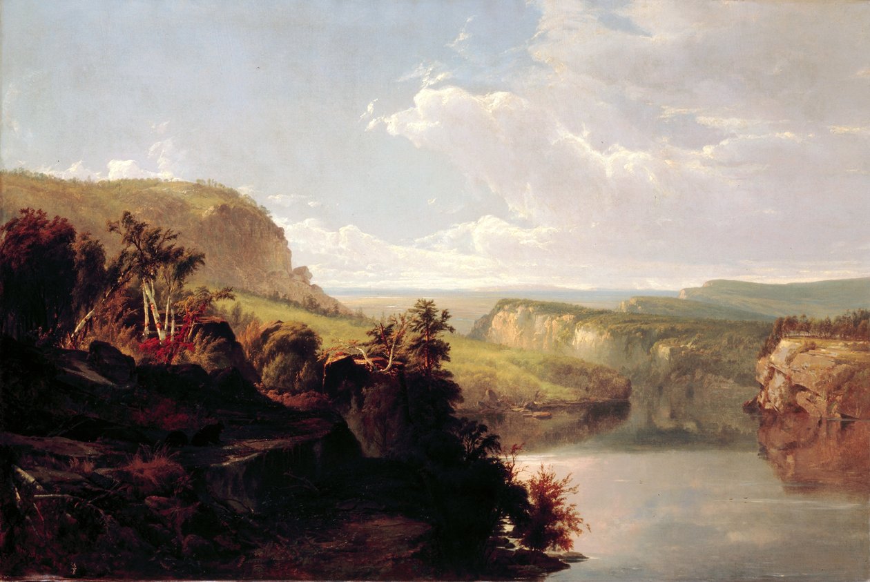 Lake Among the Hills (Mohonk-tó) alkotó: William Hart