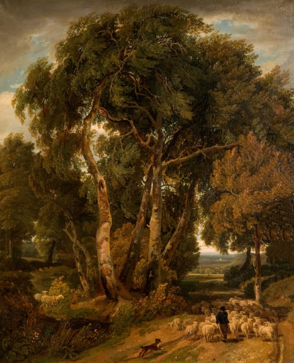 A nyáj hazavezetése, 1806. alkotó: William Havell