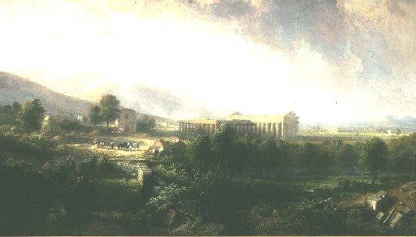 Paestum, Campania alkotó: William Havell