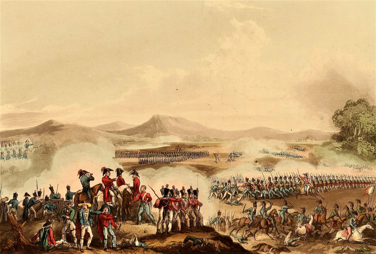 Talaverai csata, 1809. július 28. alkotó: William Heath