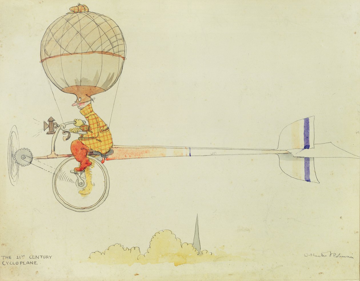 A 21. századi cikloplan alkotó: William Heath Robinson