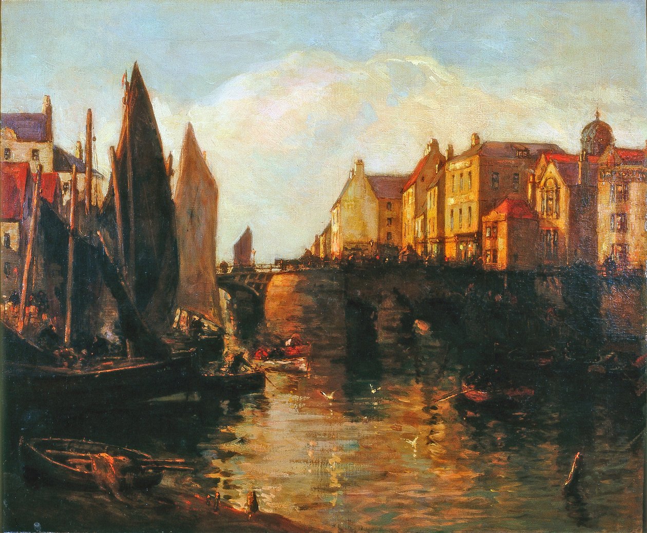 Whitby, 1902 alkotó: William Henry Charlton