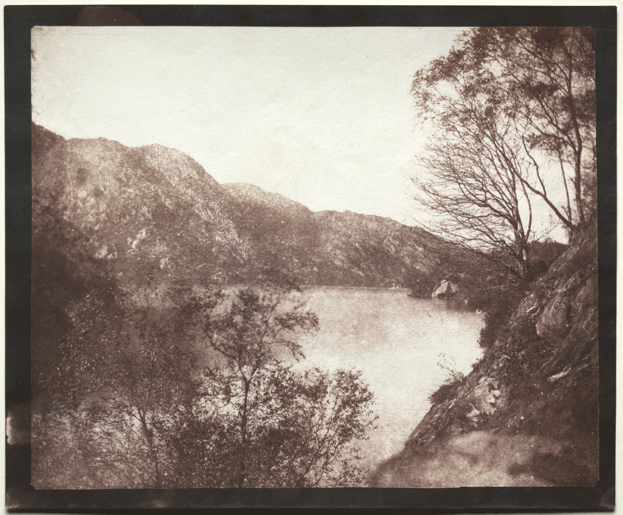 Loch Katrine alkotó: William Henry Fox Talbot