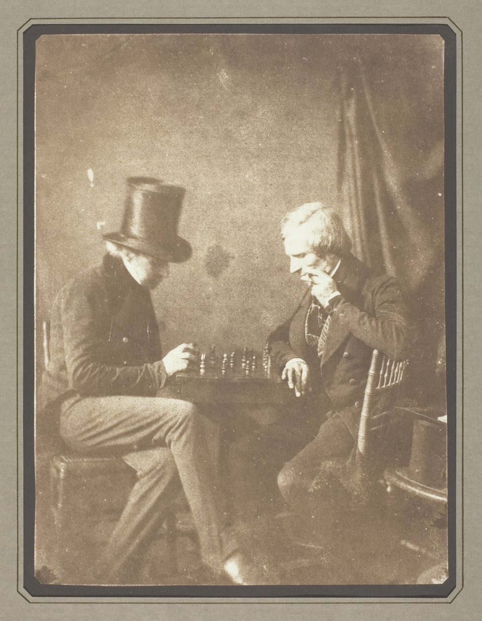 A sakkozók alkotó: William Henry Fox Talbot