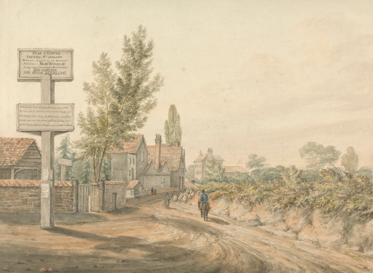 Brentford bejárata alkotó: William Henry Harriott