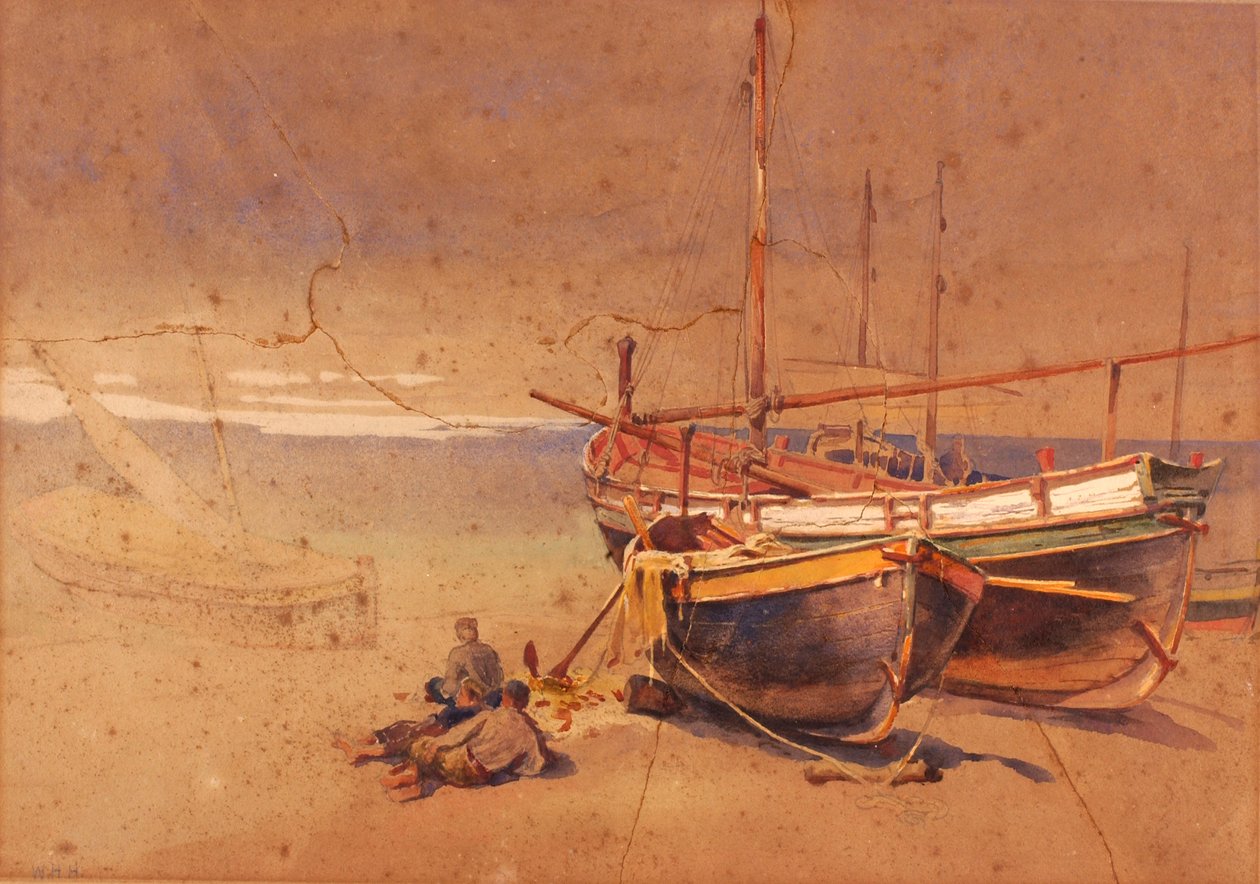 Capri, 1880. alkotó: William Henry Holmes