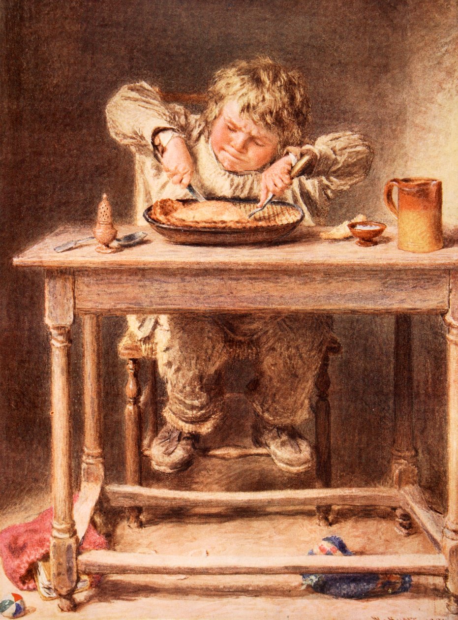 A támadás, 1834 alkotó: William Henry Hunt