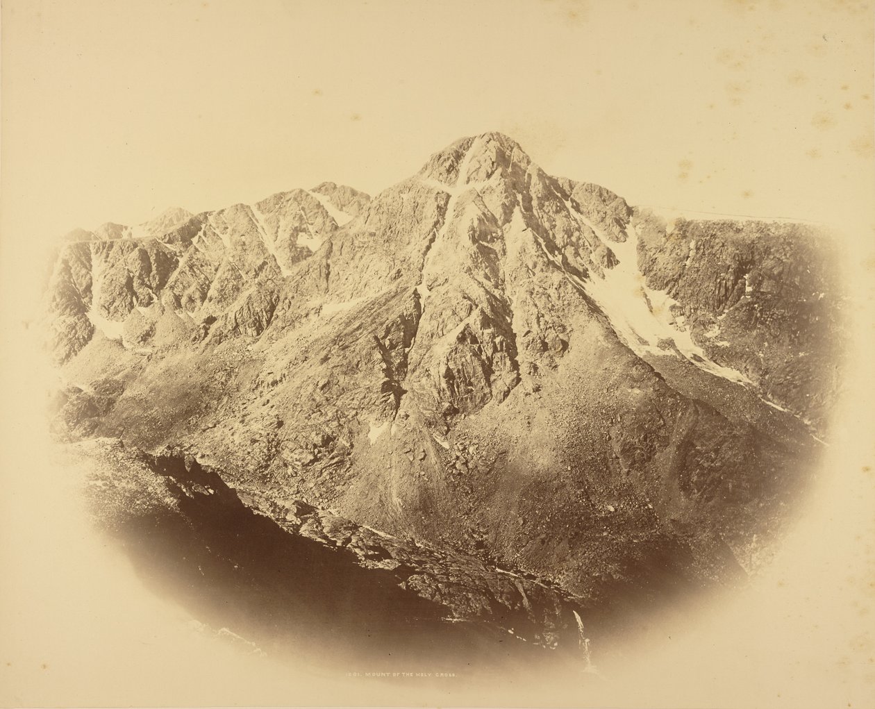 Szent Kereszt hegye alkotó: William Henry Jackson