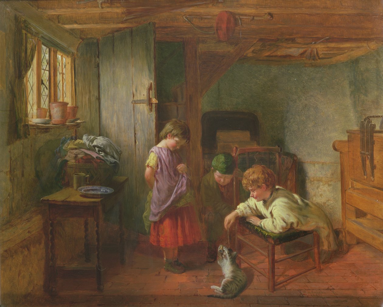 Játszótársak alkotó: William Henry Knight