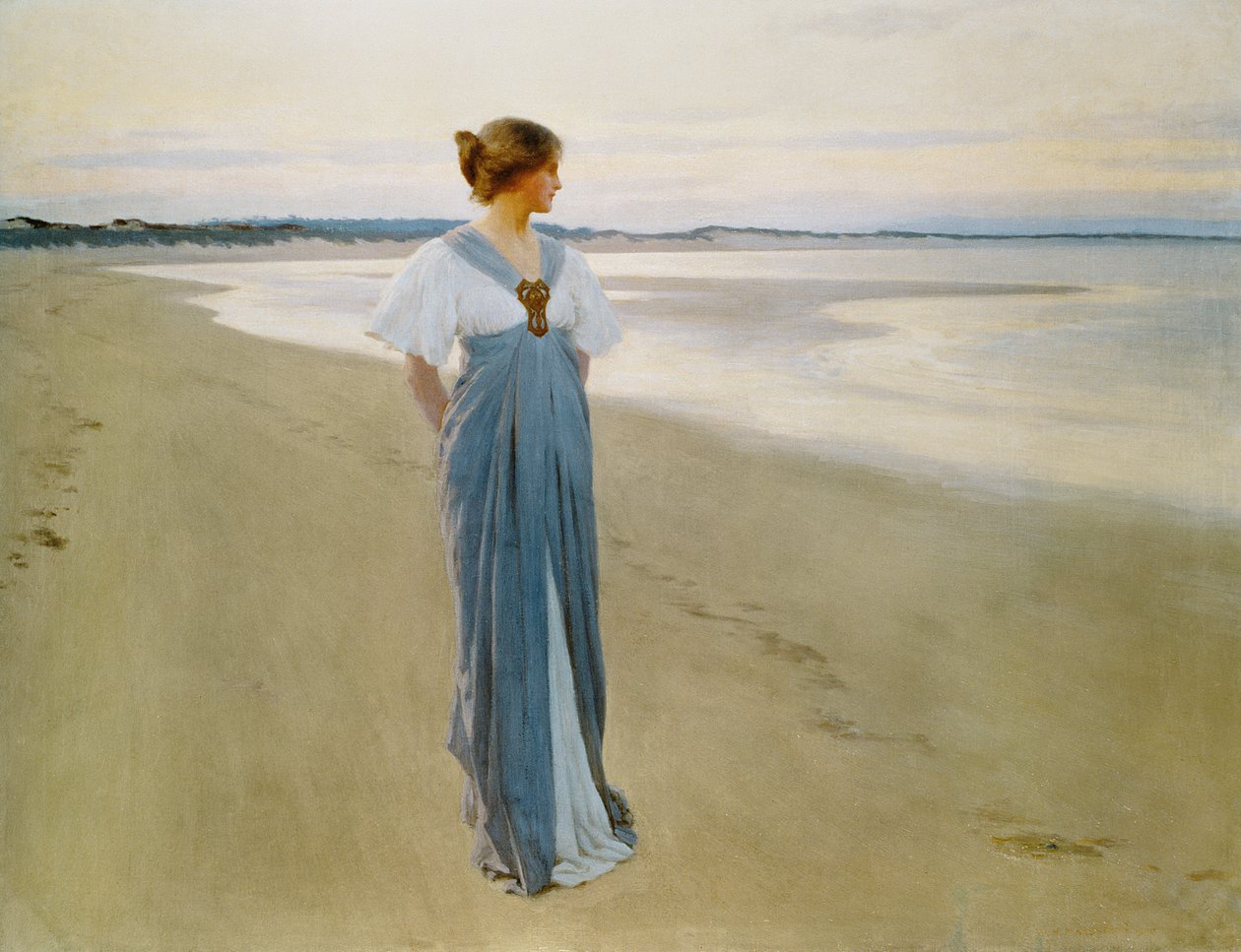 Tengerpart, 1900 alkotó: William Henry Margetson