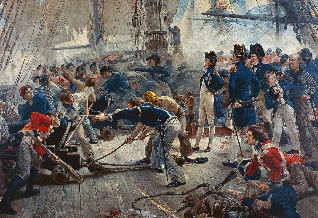 Trafalgar hőse alkotó: William Heysham Overend