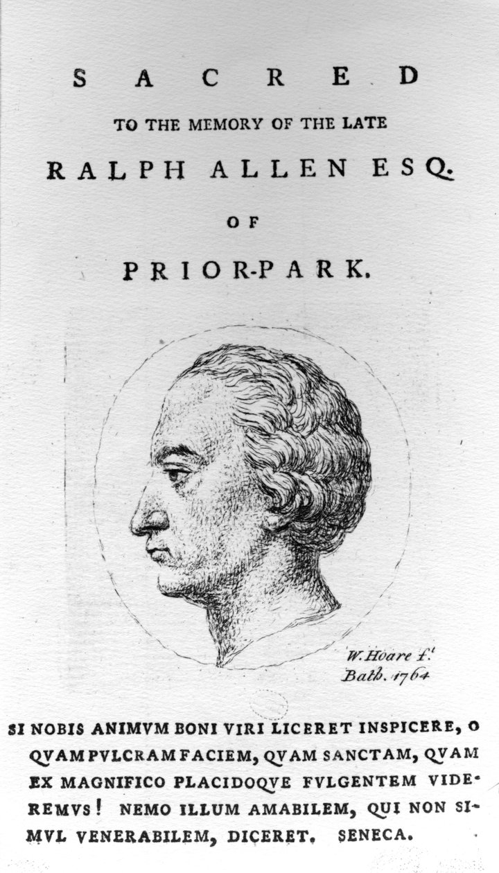 Ralph Allen, 1764 alkotó: William Hoare