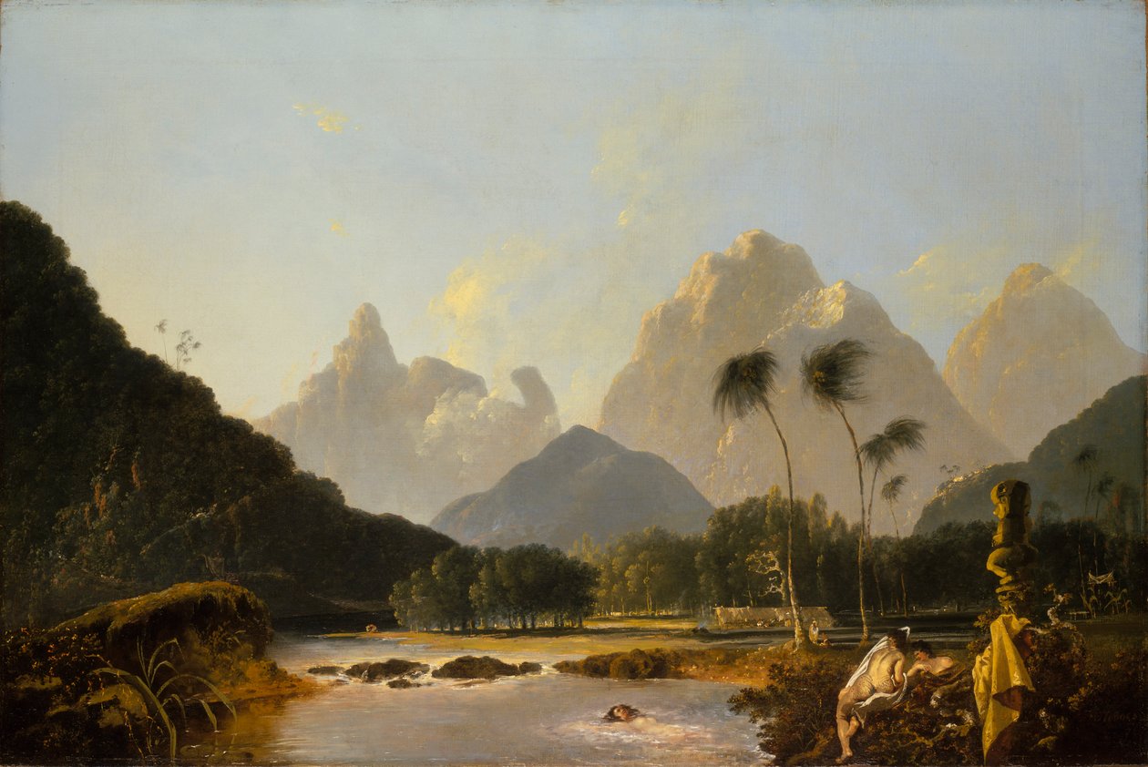 Oaitepeha Bay, Tahiti alkotó: William Hodges